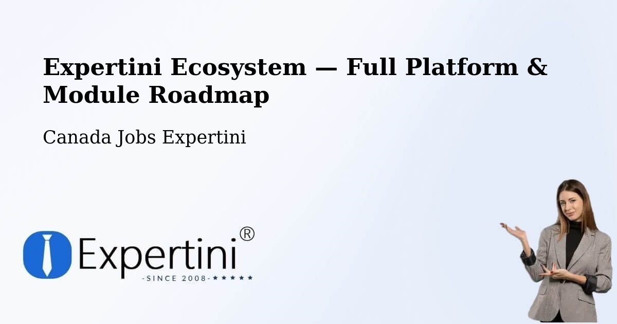 Expertini Ecosystem — Full Platform & Module Roadmap – White Rock