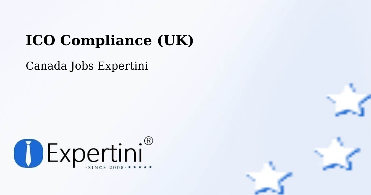 UK Data Protection & ICO Compliance – White Rock - Canada Jobs Expertini