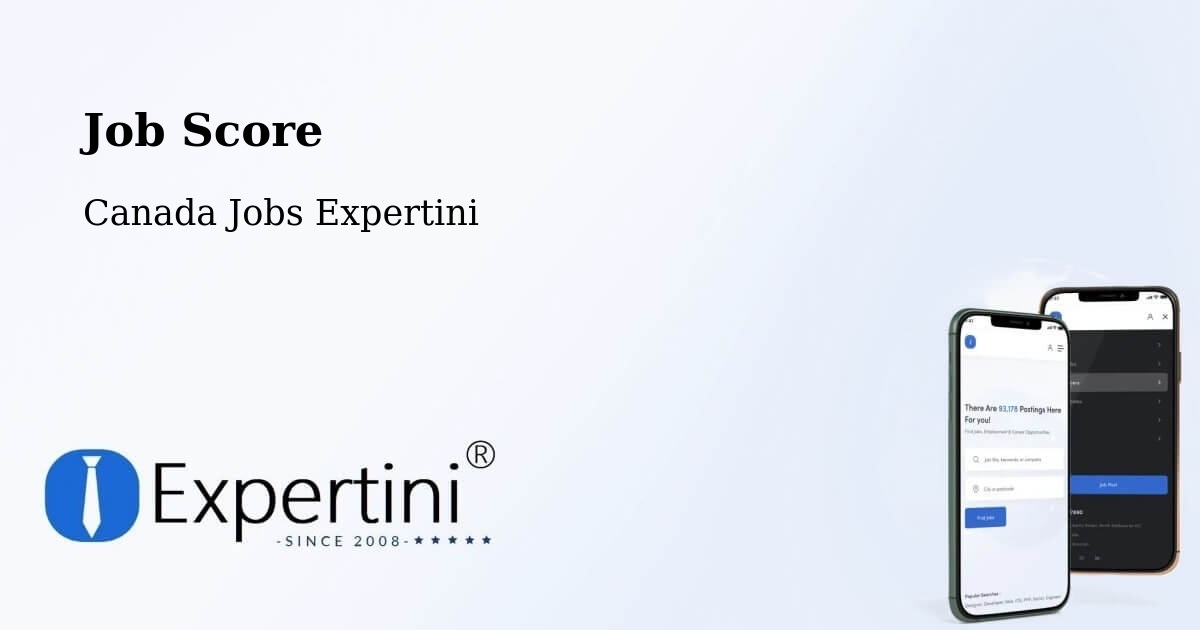 Job Score & Job Description Score Tool – White Rock - Canada Jobs Expertini